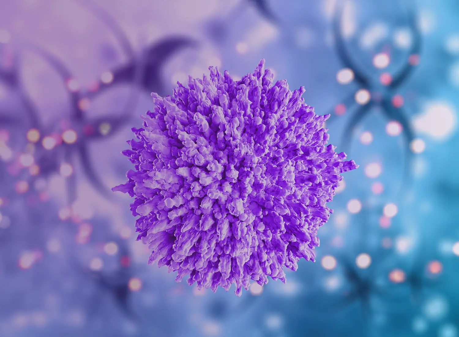 Multiple myeloma plasma cells visualization